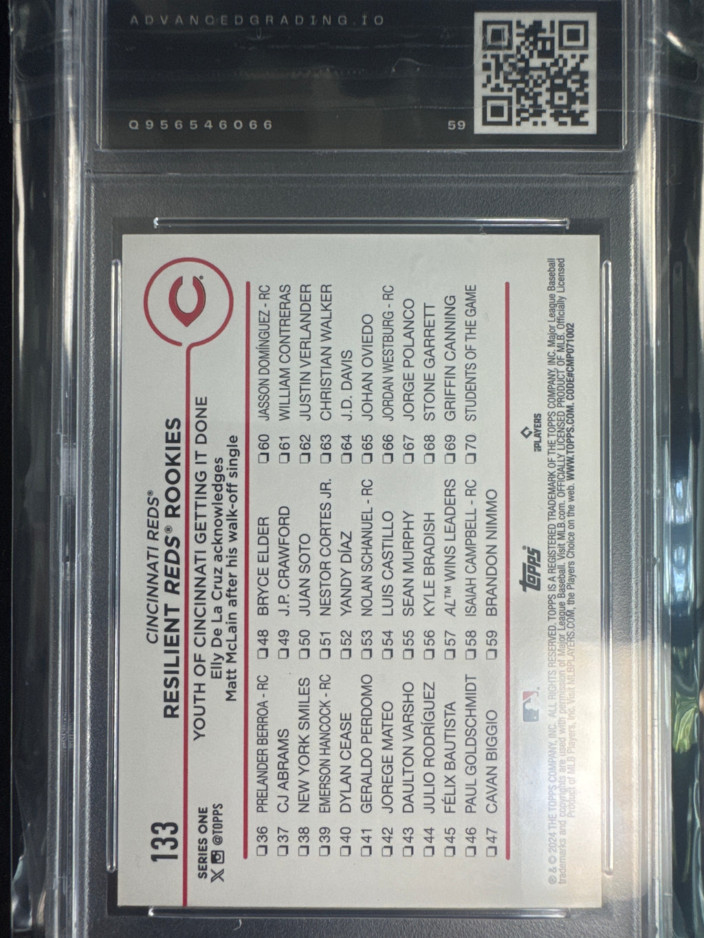 Resilient Reds Rookies