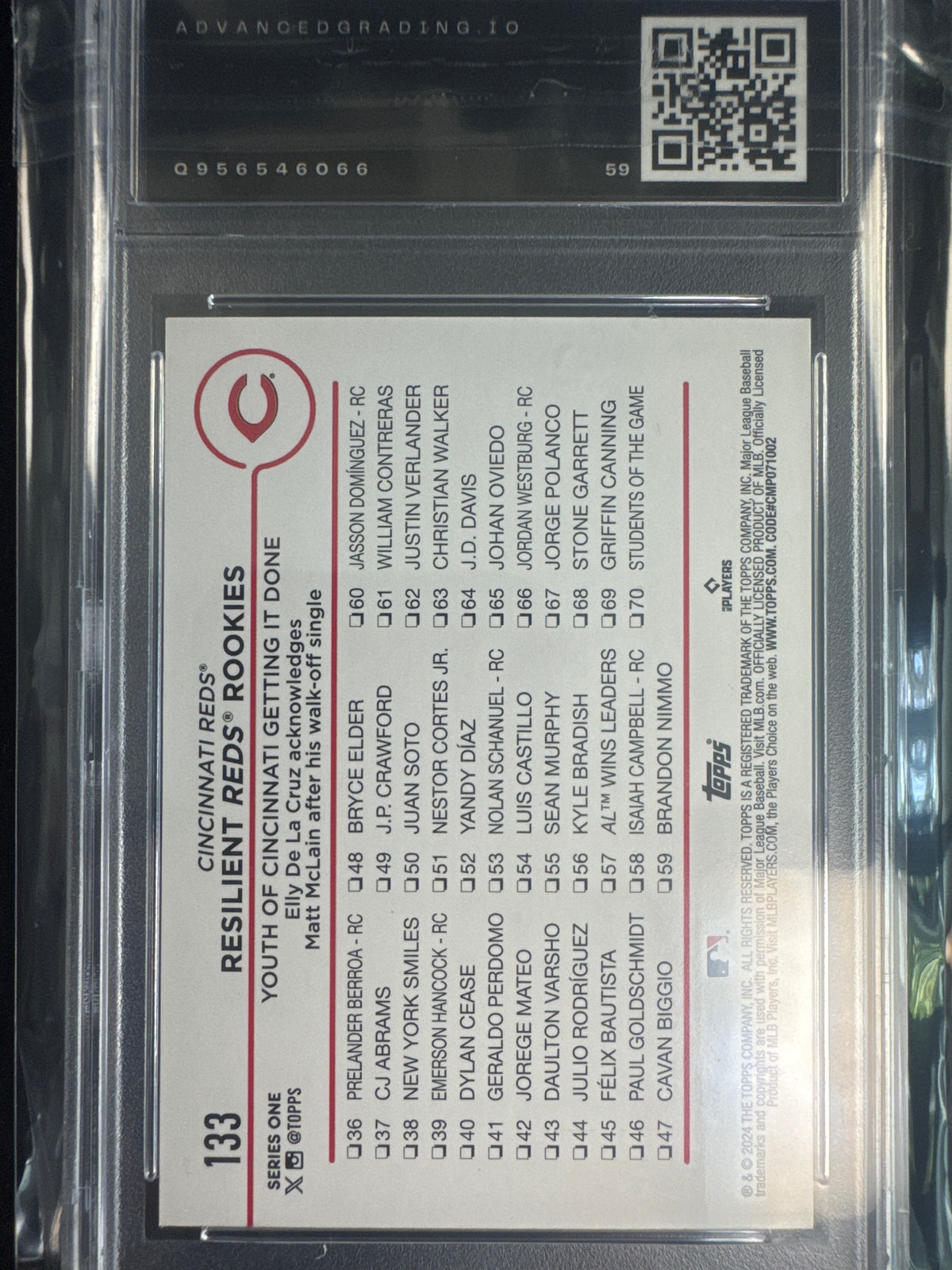 Resilient Reds Rookies