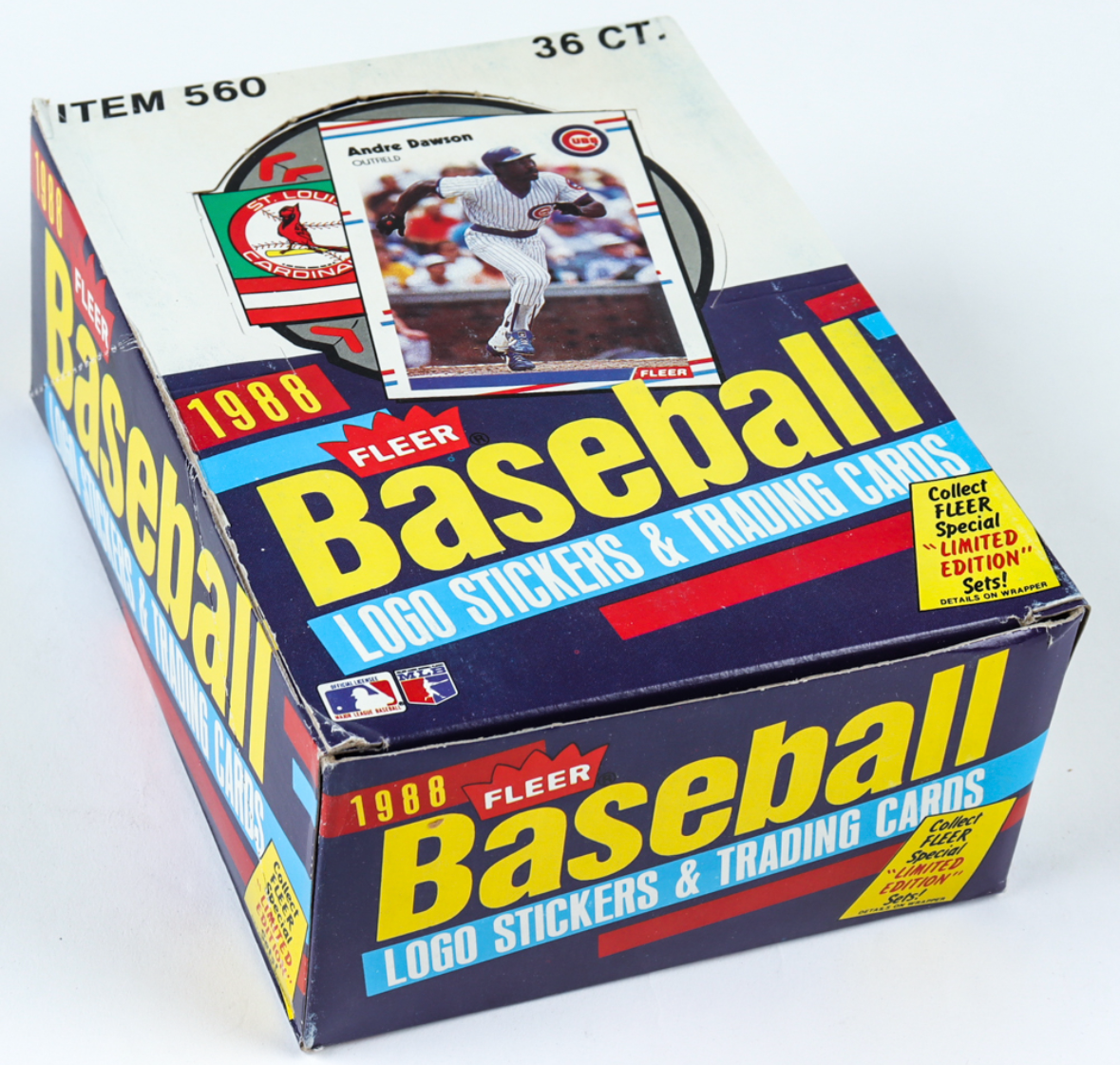 1989 FLEER Baseball Item #560-Box