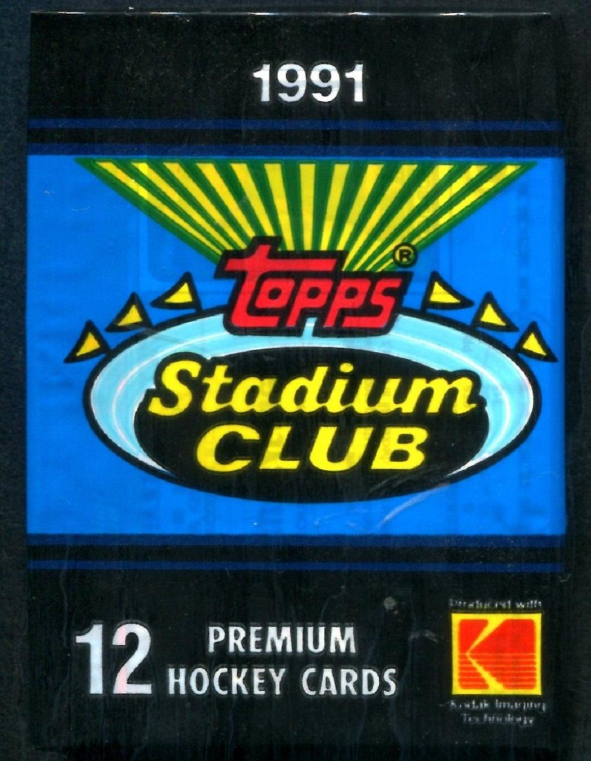 1991-92 TOPPS Stadium Club Hockey-Pack