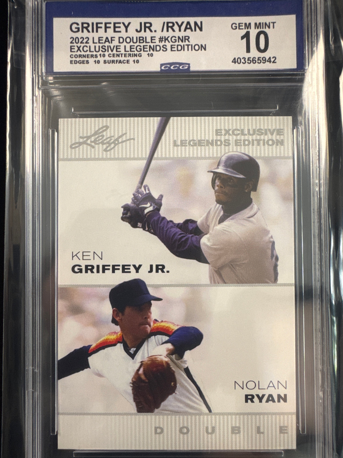 Ken Griffey Jr./Nolan Ryan