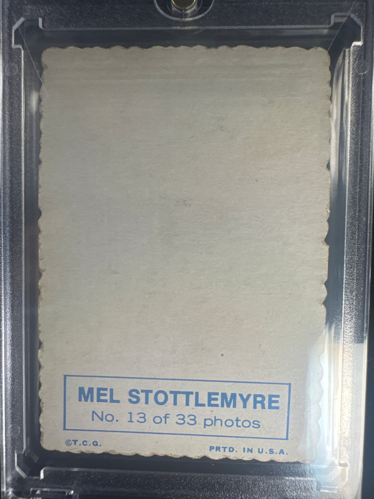 Mel Stottlemyre