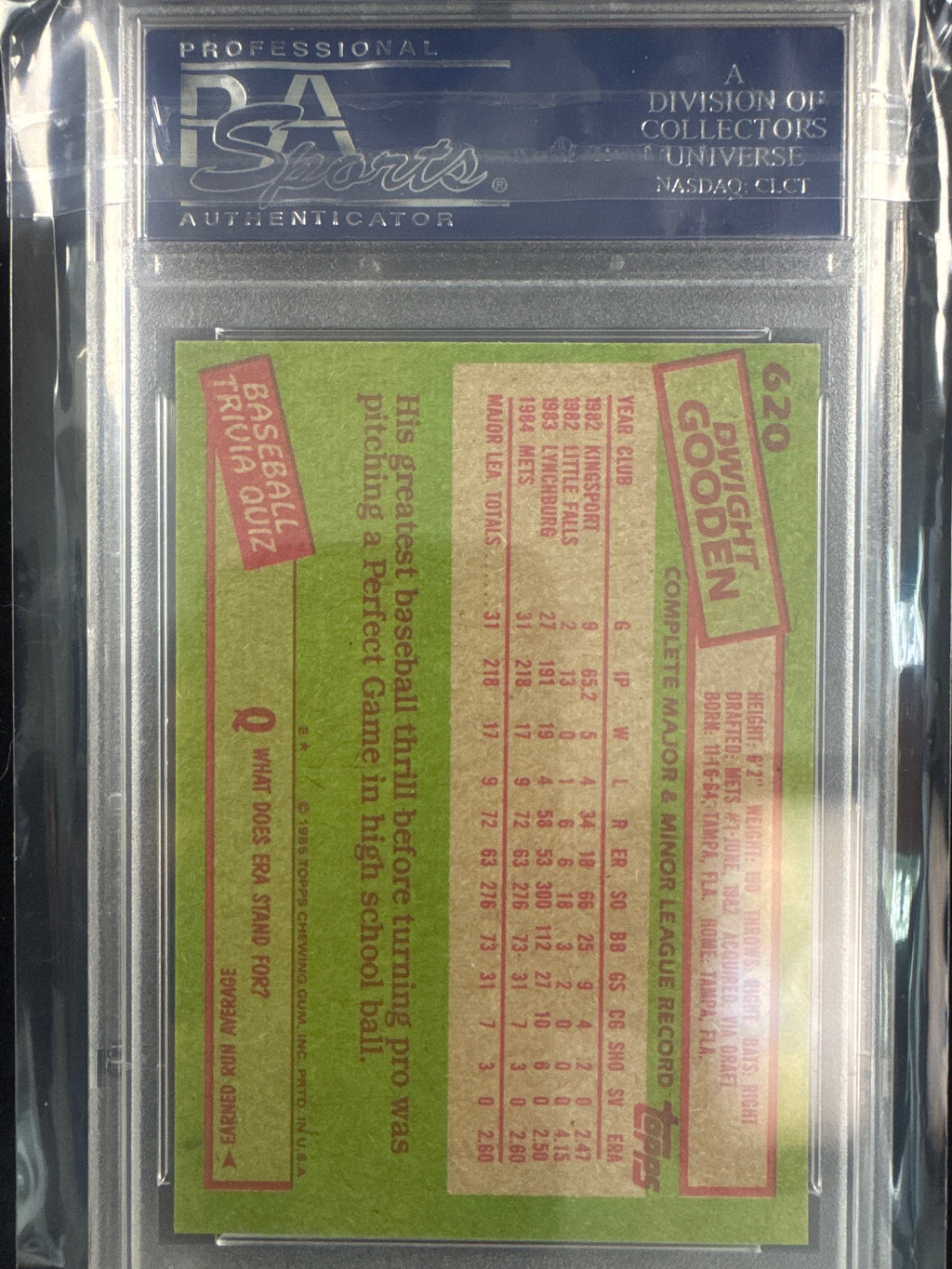 Dwight Gooden