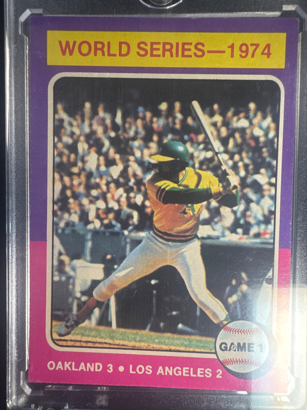 1974 World Series Game 1