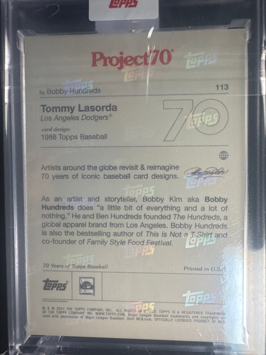 Tommy Lasorda