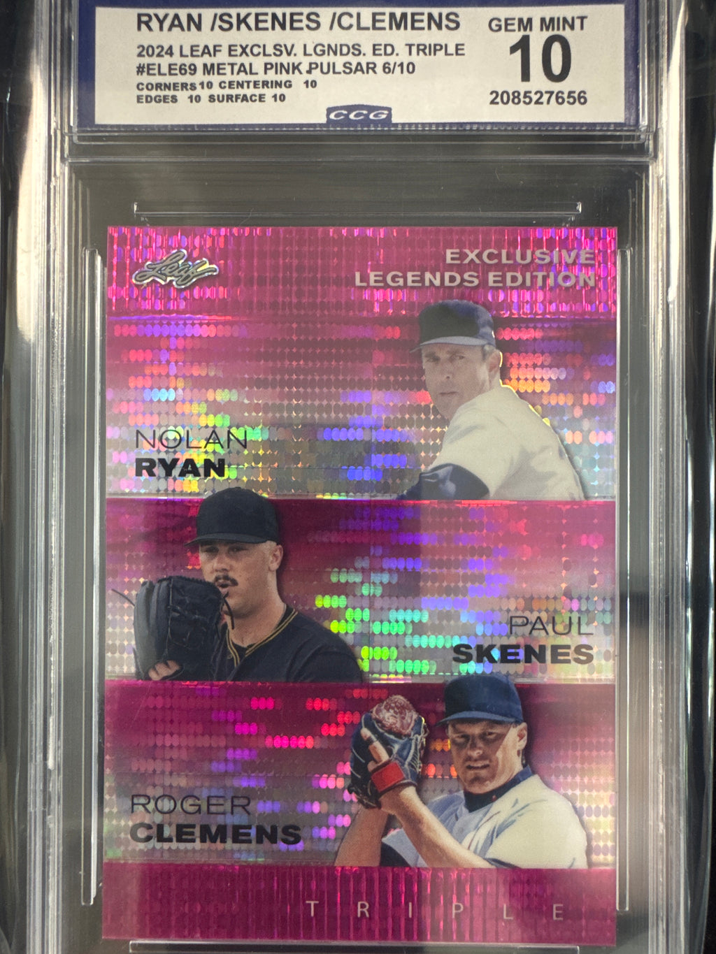 Nolan Ryan/Paul Skenes/Roger Clemens