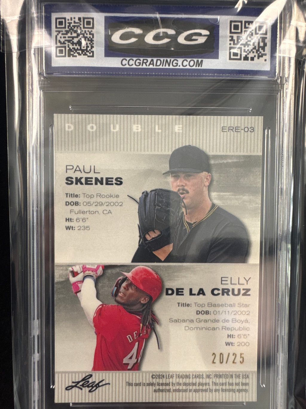 Paul Skenes/De La Cruz