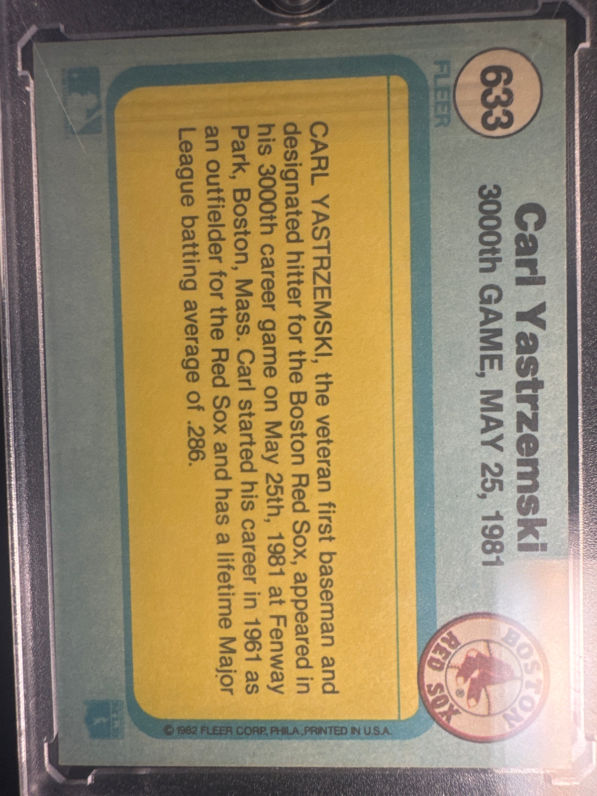 Carl Yastrzemski