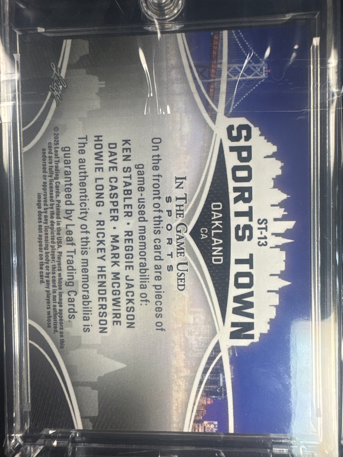 Sports Town Oakland CA