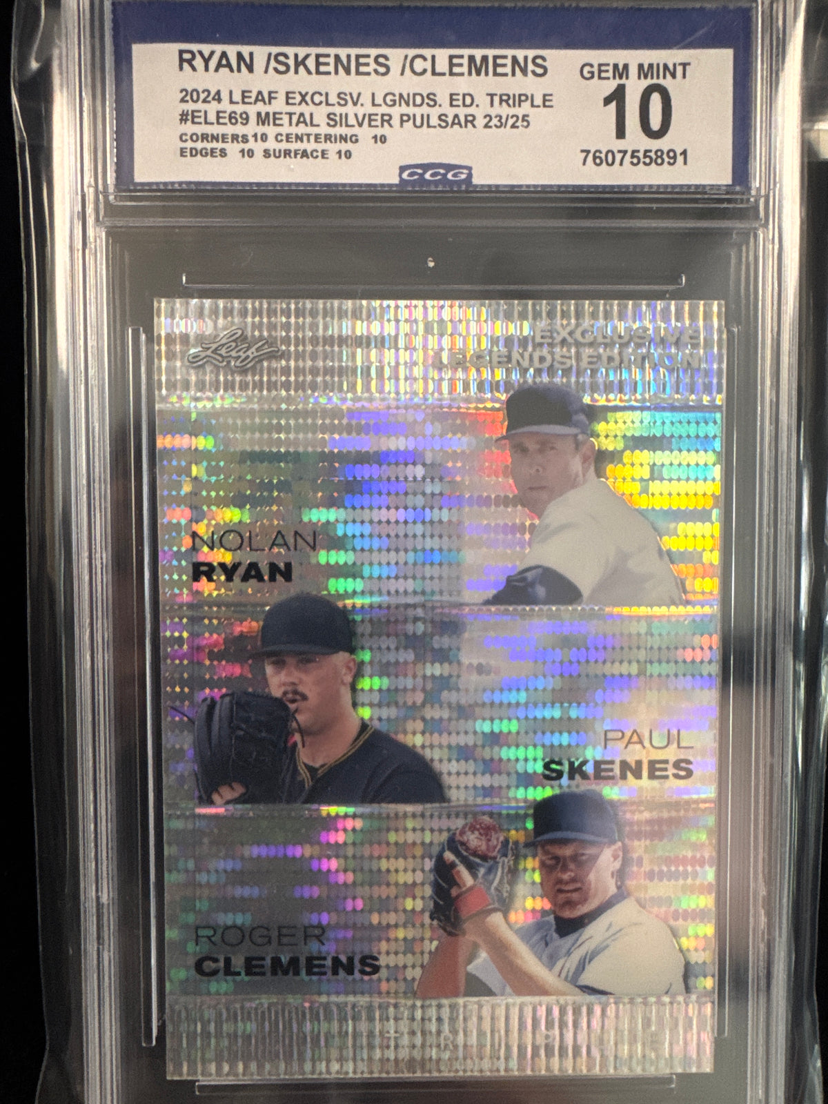 Nolan Ryan/Paul Skenes/Roger Clemens
