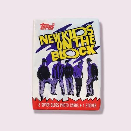 1989 TOPPS New Kids on the Block-Pack