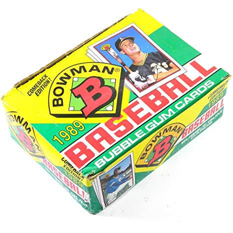 1989 BOWMAN Baseball-Box