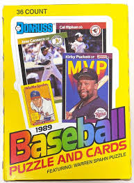 1989 DONRUSS Baseball-Box
