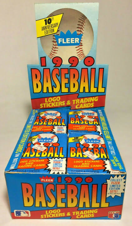 1990 FLEER Baseball-Box