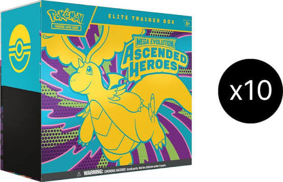 Ascended Heroes Elite Trainer Box Case-ME: Ascended Heroes (ASC)