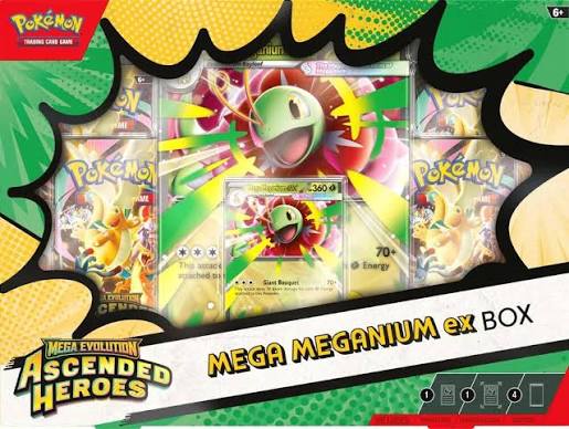 Ascended Heroes Mega Maganium ex Box- ME: Ascended Heroes (ASC)