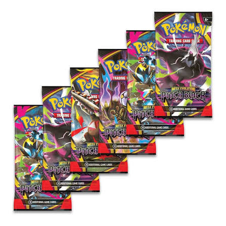 Mega Evolution Pitch Black Pokemon-Pack