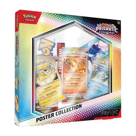 Prismatic Evolutions Poster Collection Pokemon