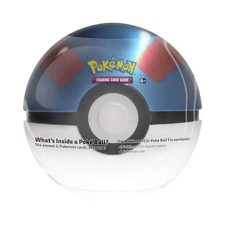 Poke Ball Tin-Great Ball Pokemon