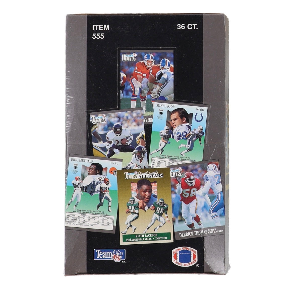 1991 Fleer Ultra Football #555-Box