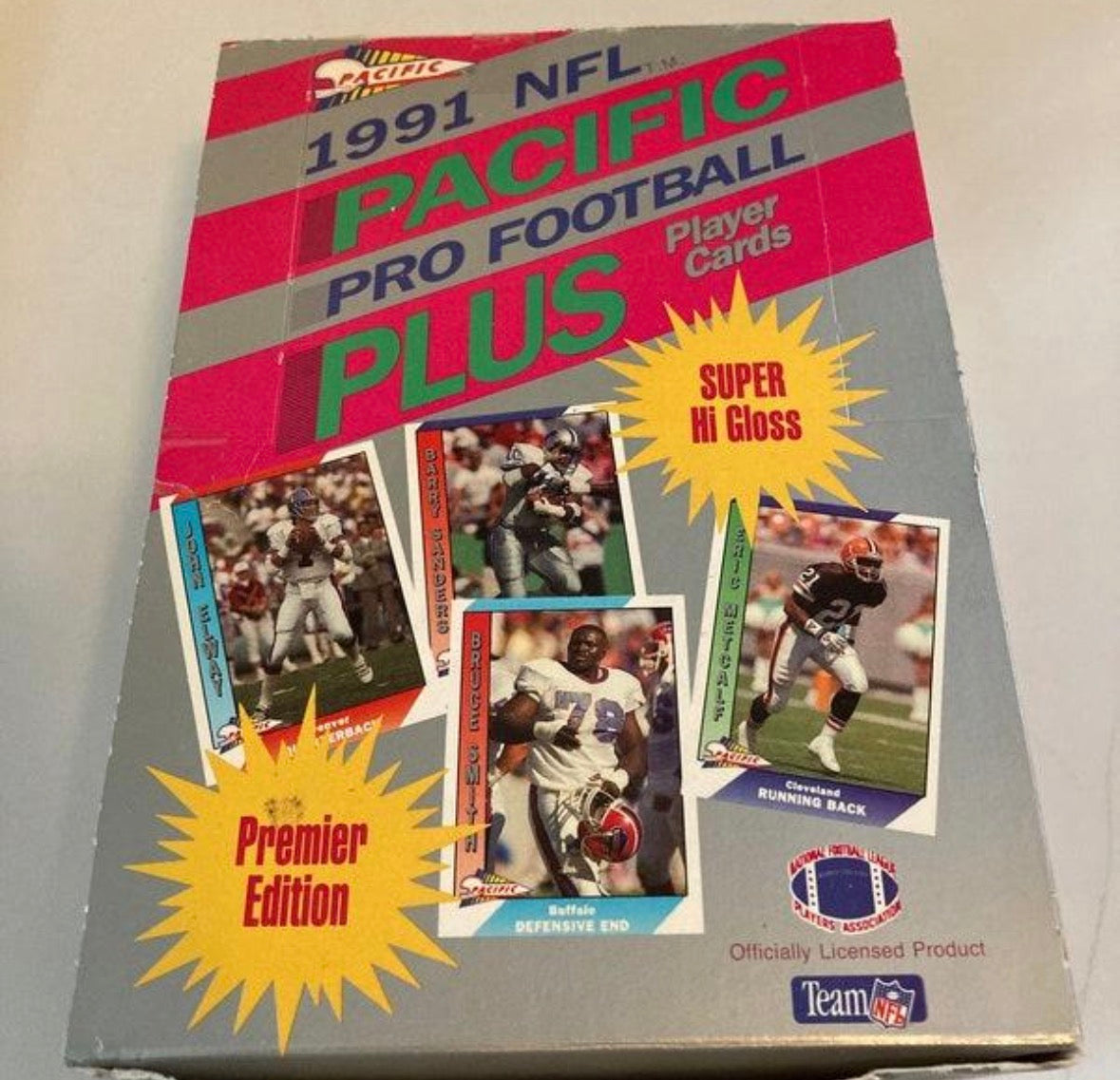 1991 NFL Pacific Pro Football Plus-Box