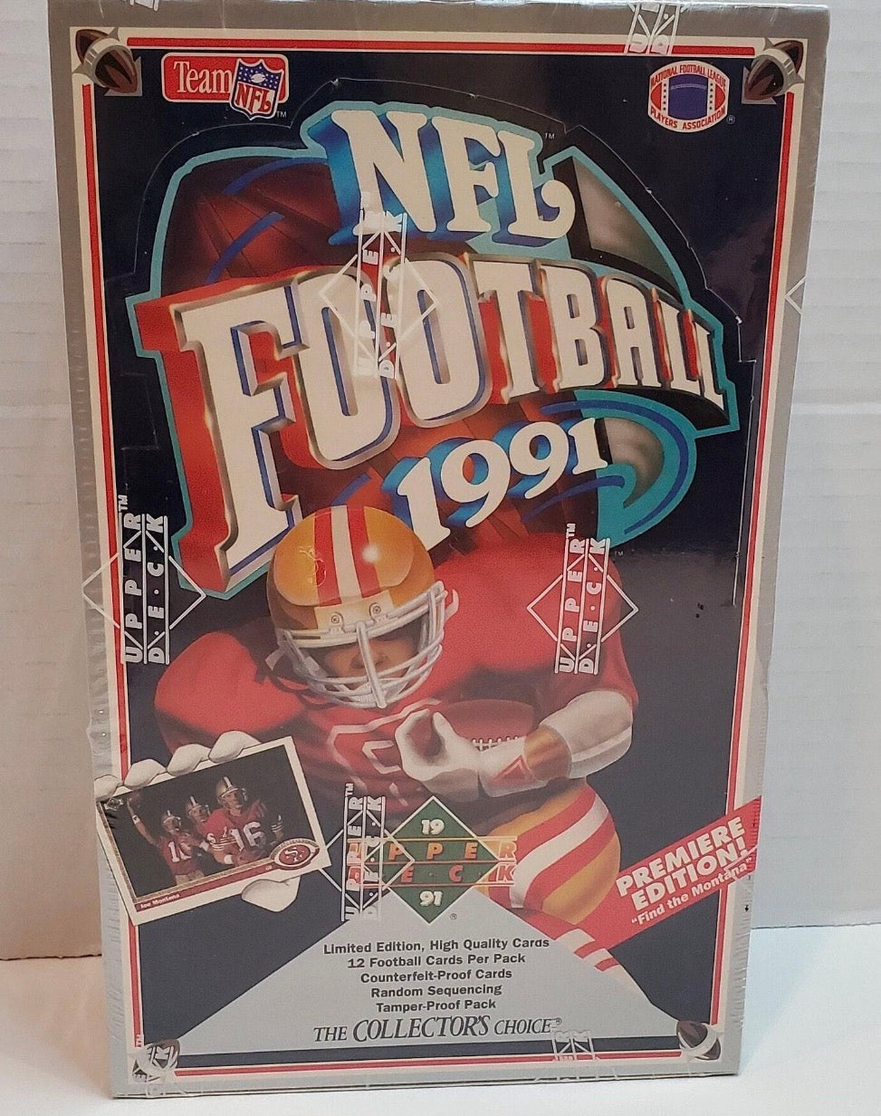 1991 UPPER DECK NFL Football-Box