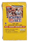 The 1990 Official NFL Card Pro Set Series 2-Box