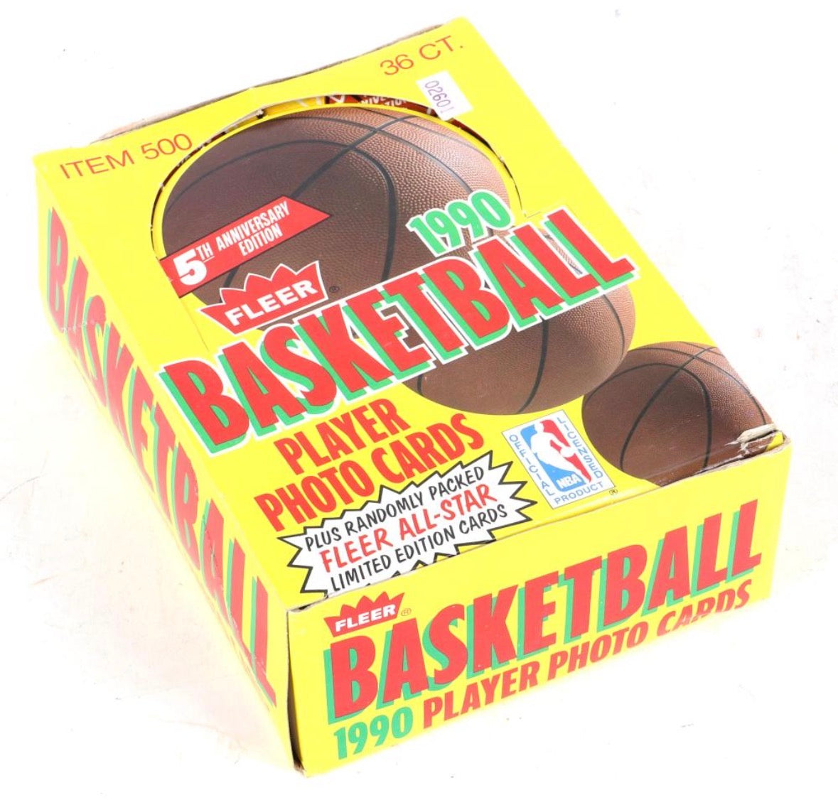 1990 FLEER Basketball-Box