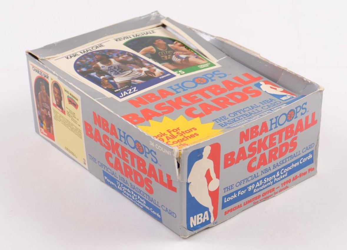 1989-90 NBCA Hoops Basketball Series 1-Box