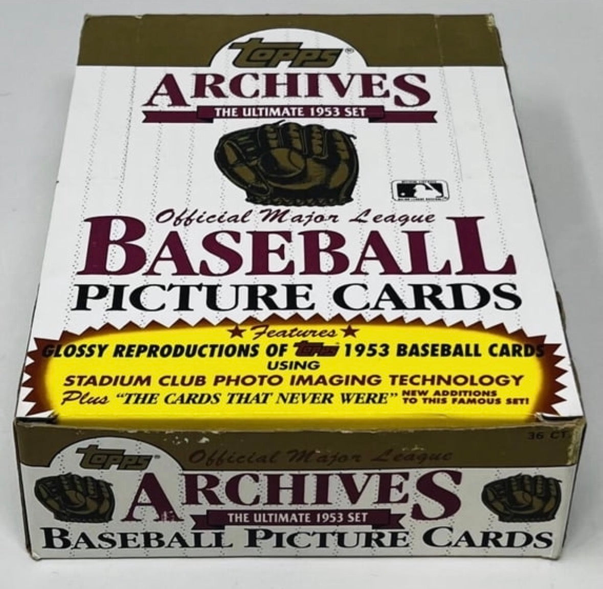 1991 TOPPS Archives The Ultimate 1953 Set-Box