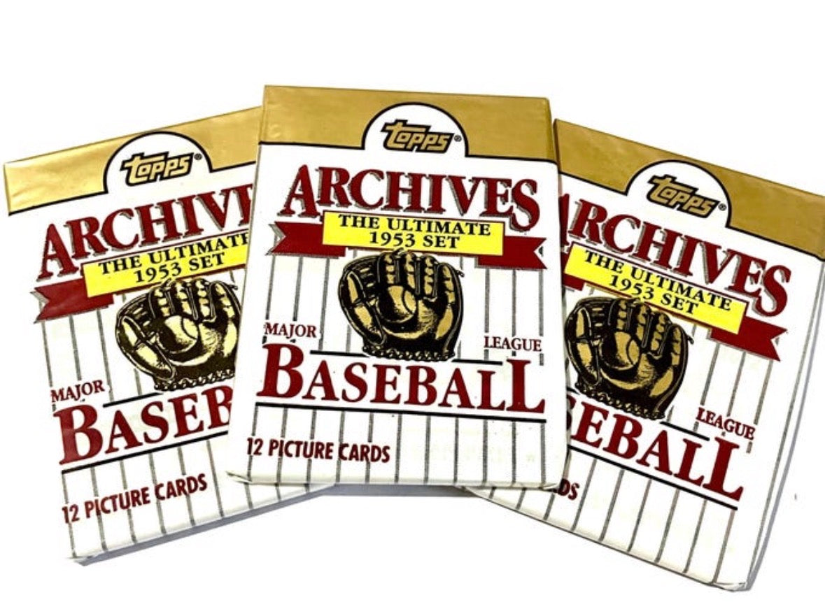 1991 TOPPS Archives The Ultimate 1953 Set-Pack