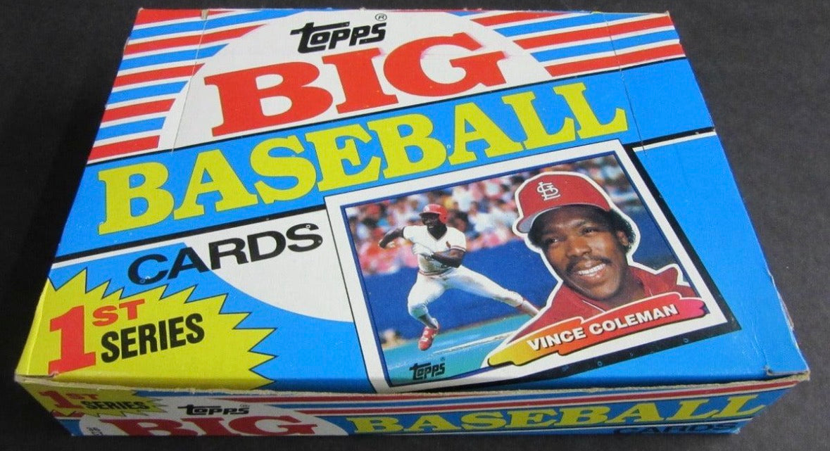 1989 TOPPS Big Baseball 1st Series-Box