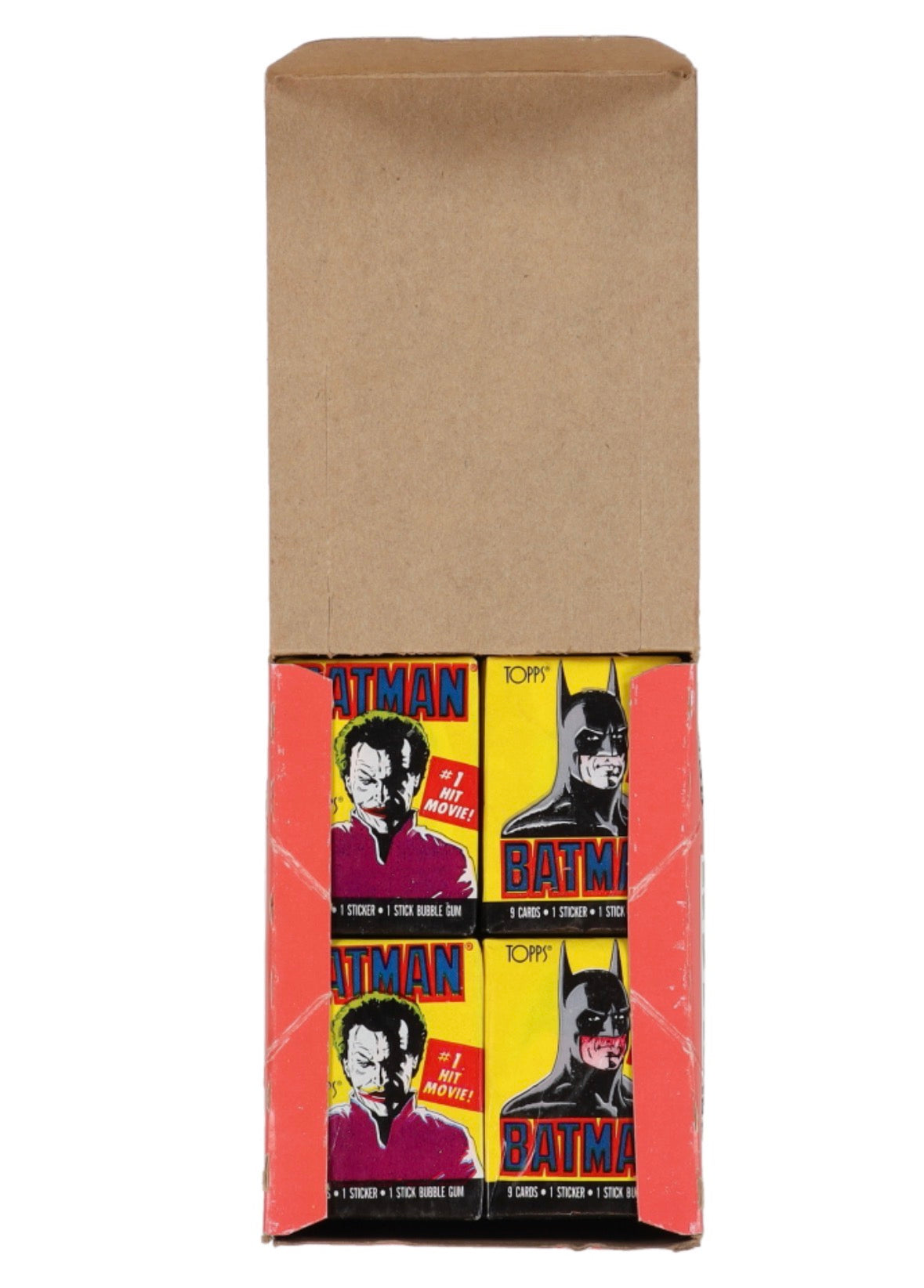 1989 TOPPS Batman Movie-Pack