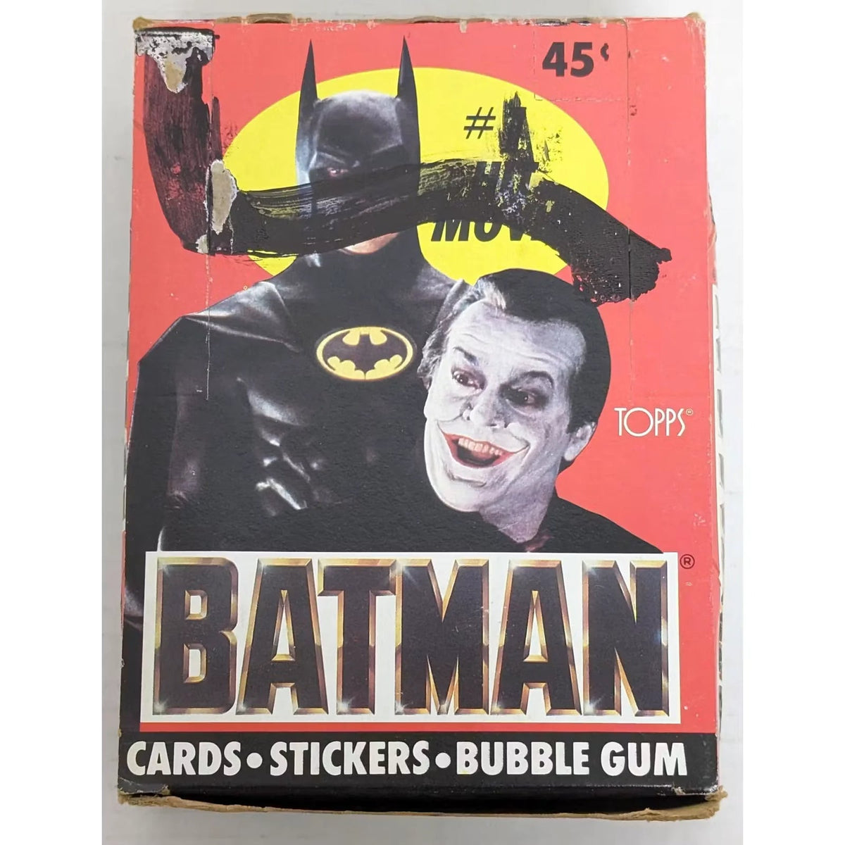 1989 TOPPS Batman Movie-Box