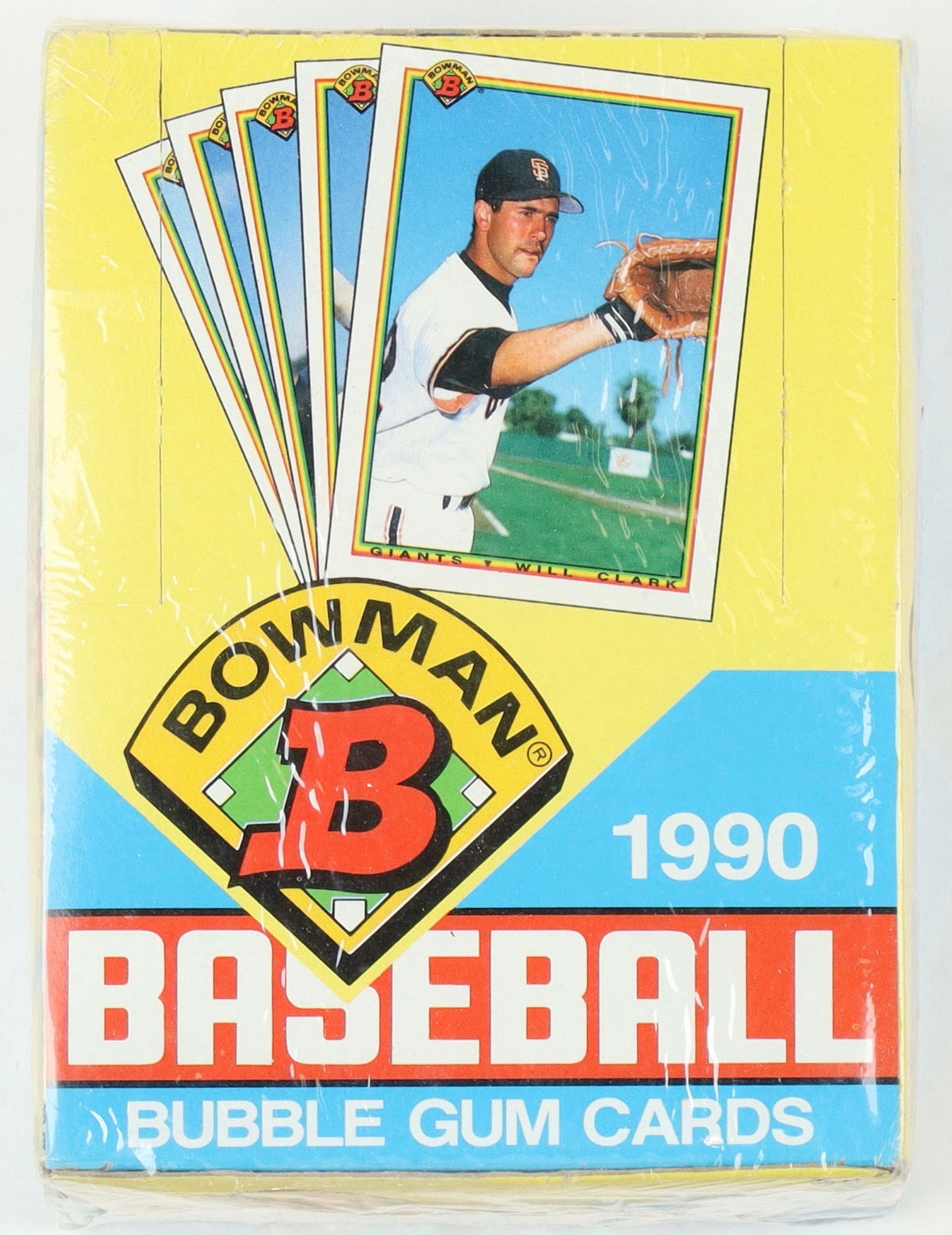 1990 BOWMAN Baseball Bubble Gum-Box