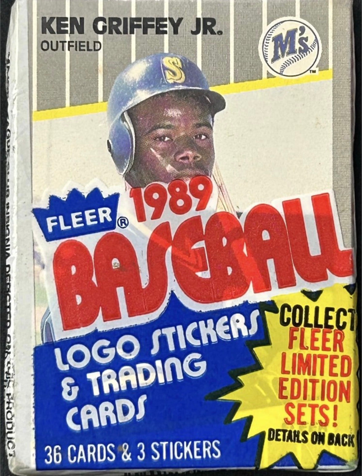 1989 FLEER Baseball Logo Stickers &Trading #590-Pack