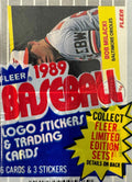 1989 FLEER Baseball Logo Stickers & Trading #588-Pack