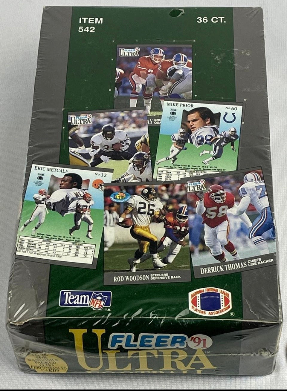 1991 FLEER Ultra Football #542-Box