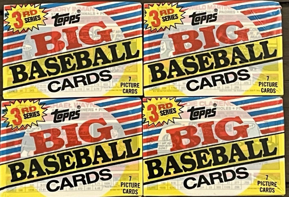 1988 TOPPS Big Baseball 3rd Series-Pack